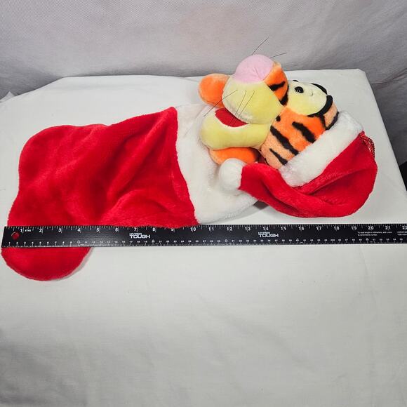 VTG Tigger Collectible 3D Plush Christmas Stocking - Disney's Pooh and Friends - Picture 8 of 10